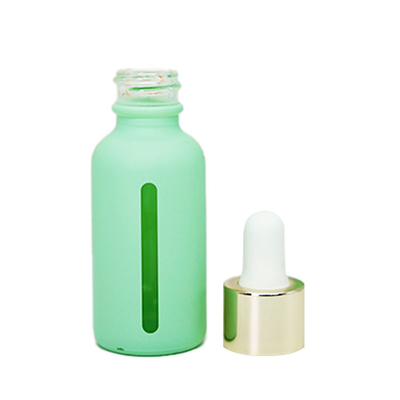 150ml παγωμένο Dropper ουσιαστικού πετρελαίου ορών γυαλιού λογότυπο χρώματος cOem μπουκαλιών